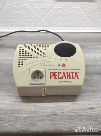Стабилизатор напряжения Ресанта асн-500Н/1-Ц