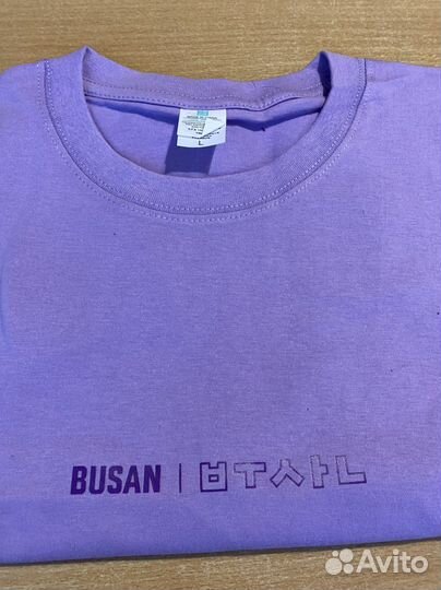 Футболка бтс мерч yet to come in busan