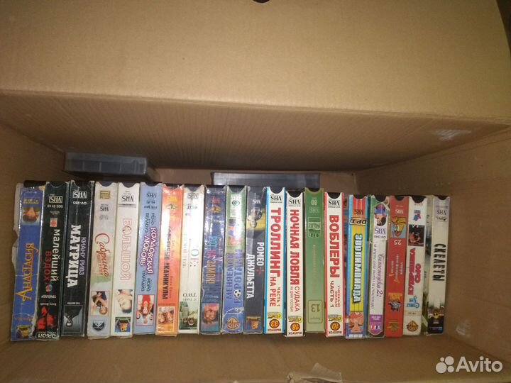 Видеокассеты лицензия более 100 шт