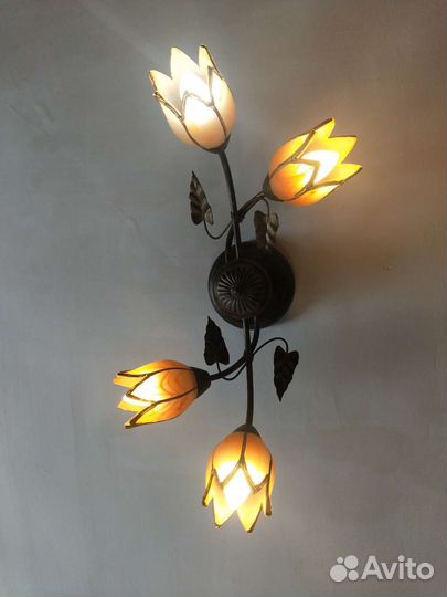 Люстра потолочная бу