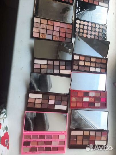 Палетки make up revolution chocolate