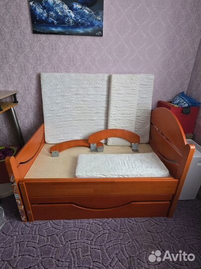 Кровать детская раздвижная