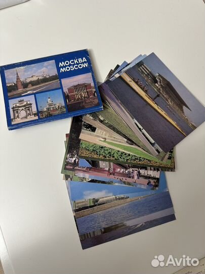 Набор открыток Москва 1986 г