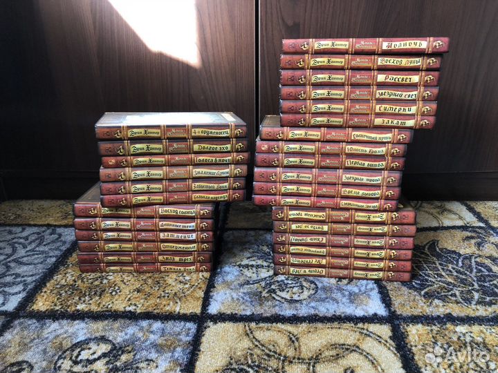 Книги циклы коты воители