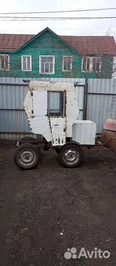 Минитрактор самодельный переломка