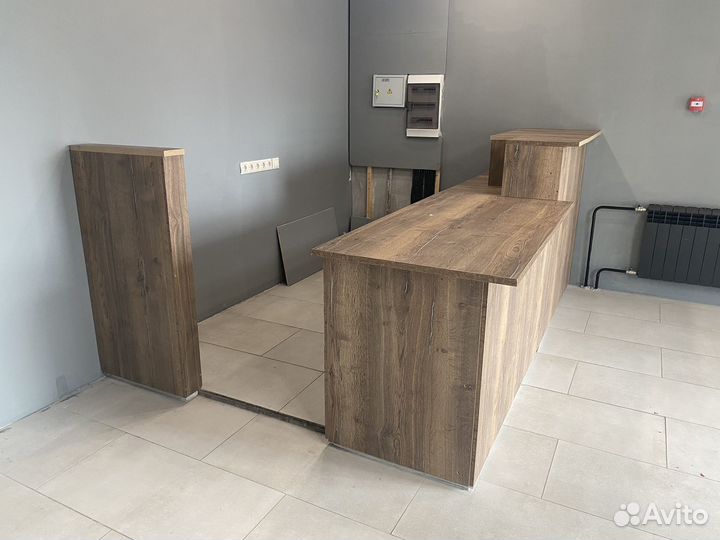 Стойка ресепшн, кофейная