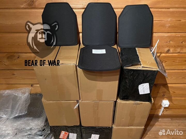 Бронеплиты бр2 (NIJ 3A)