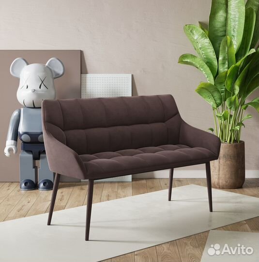 Прямой диван банкетка Boss