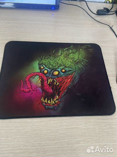 Игровая мышь Bloody A7 с игровым ковриком