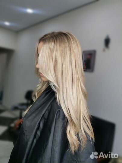 Окрашивание волос, стрижки