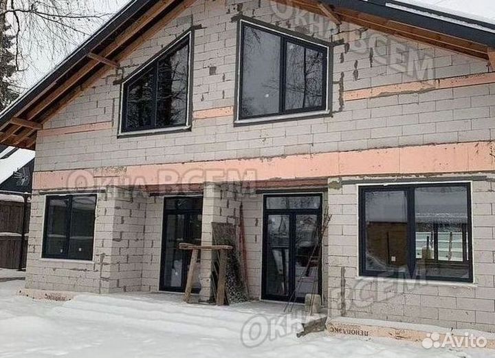 Остекление окон и балконов пвх