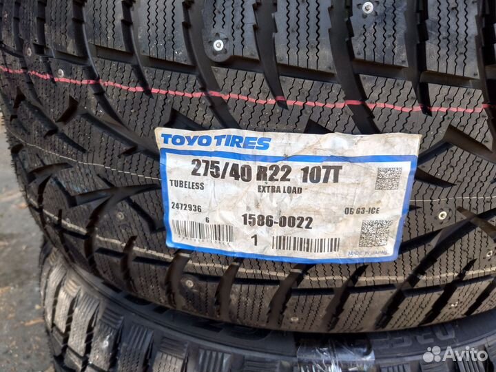 Toyo Observe G3-Ice 275/40 R22 107T