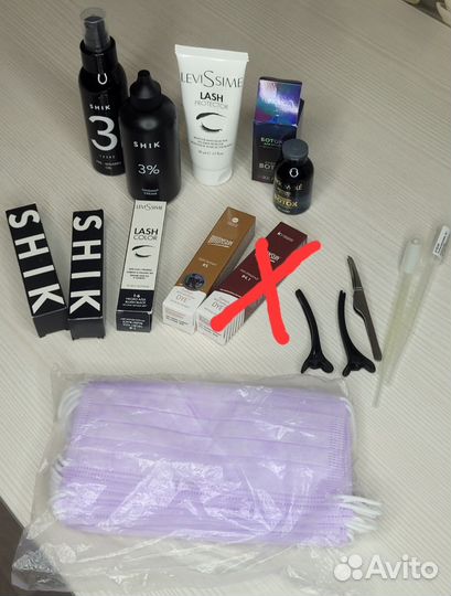 Материалы для бровей