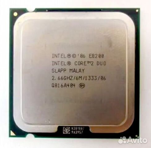 Core 2 Duo 2,66 Ггц и кулер