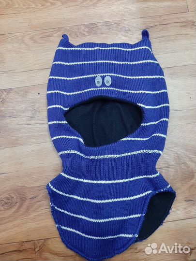 Шлем на флисе на 6-7 лет