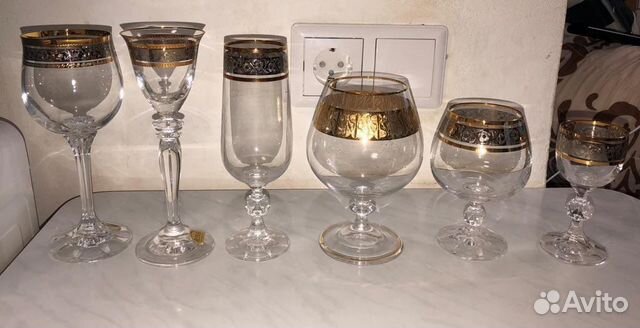 Бокалы богемия