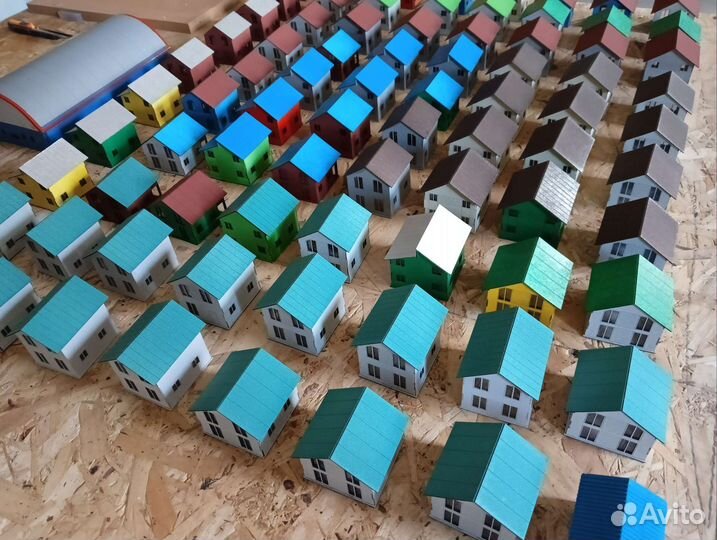 Дома для макета