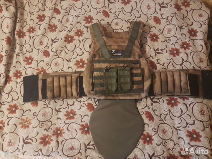 Бронежилет с плитами бу