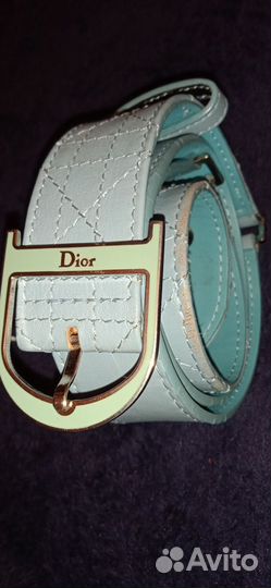 Кожаный ремень Christian Dior оригинал женский