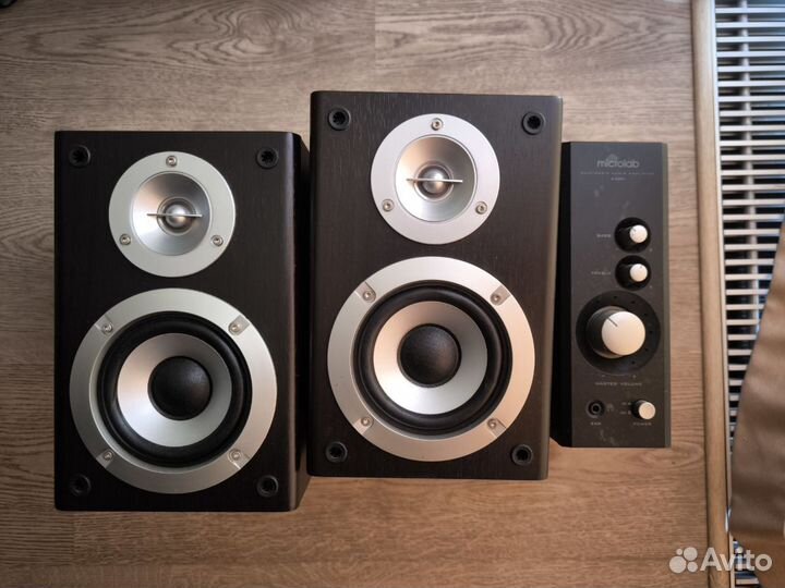 Усилитель и колонки microlab A-6201