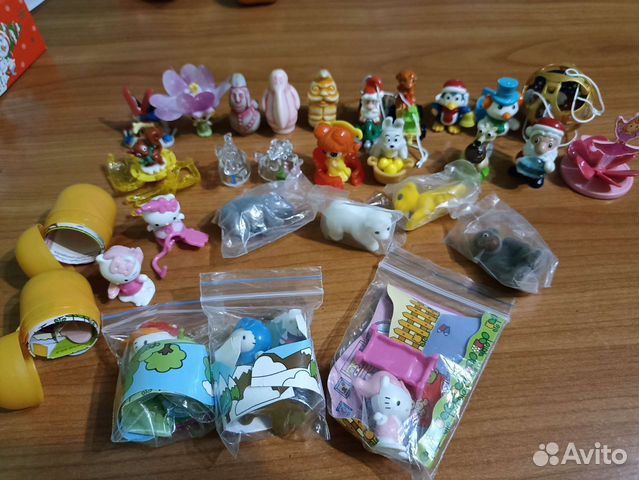 Игрушки из киндер сюрприза