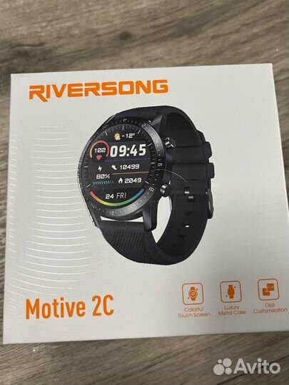 Смарт-часы Riversong Motive 2C Black