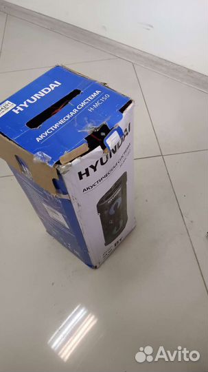 Сломанная Портативная аудиосистема Hyundai H-MC150