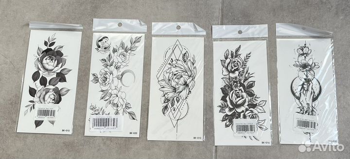 Переводные татуировки, тату