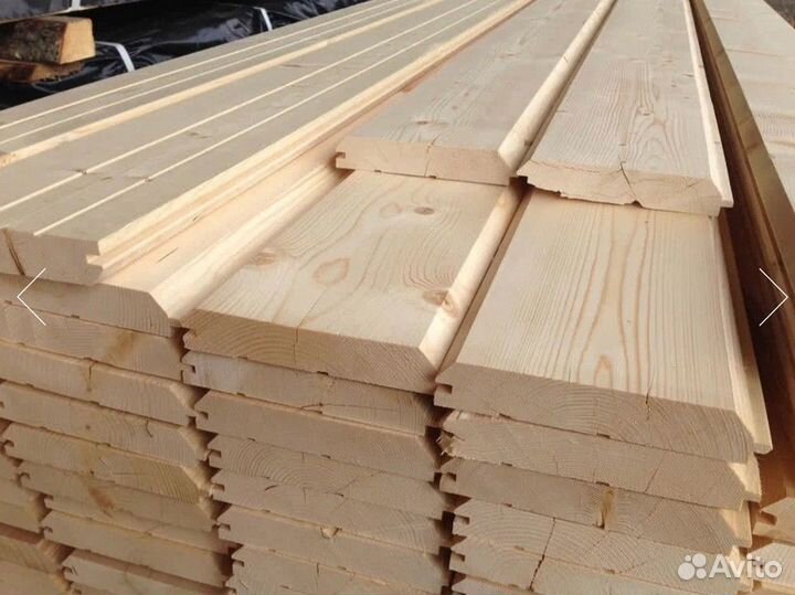 Имитация бруса : 20х146, сорт ав, карел профиль, хвоя