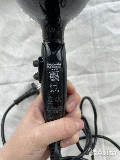 Фен для волос babyliss