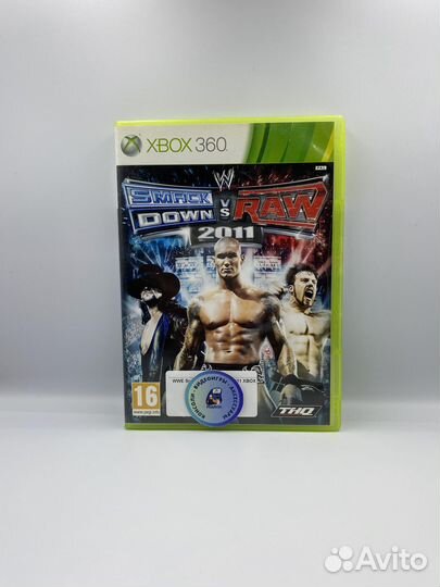 WWE SmackDown vs Raw 2011 xbox 360 (б/у, англ.)