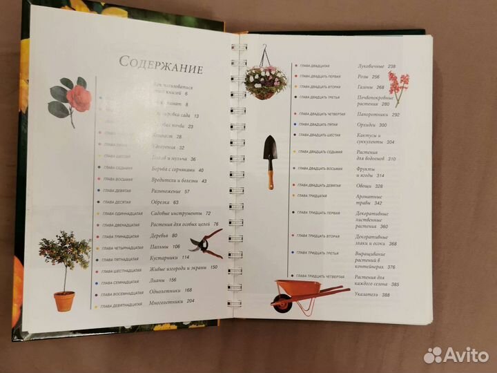 Книга о садовых растениях и планировке сада