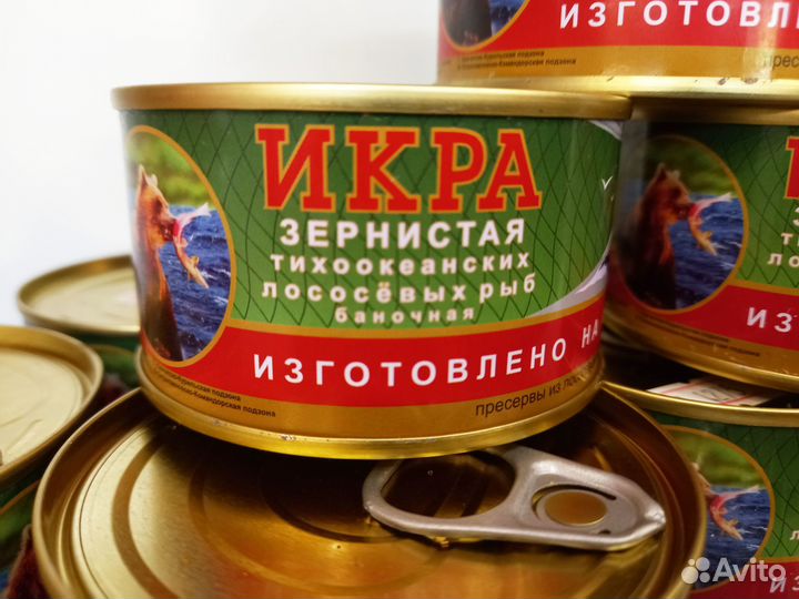 Икра Кижуча премиум 140г ж/б Камчатка