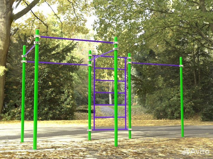 Комплекс для занятий Воркаут Pioner A16724