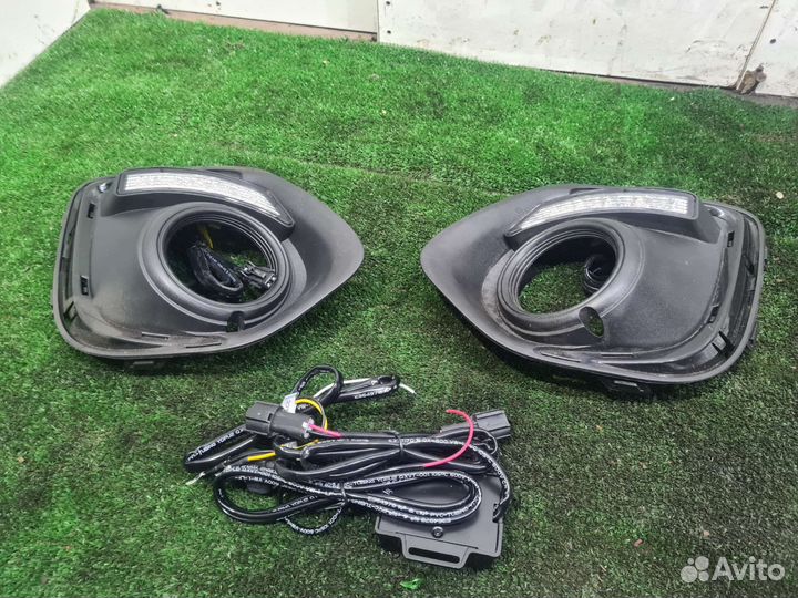 Рамка птф с дхо Mitsubishi Asx 2013-2018