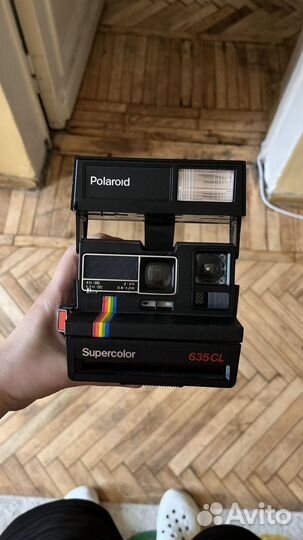 Плёночный фотоаппарат polaroid