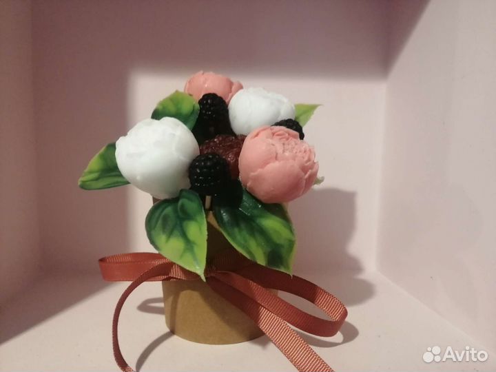 Букет из мыла