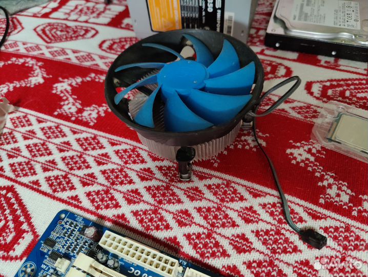 Мат плата Gigabyte ep43t-s3l ddr3 + xeon e5450