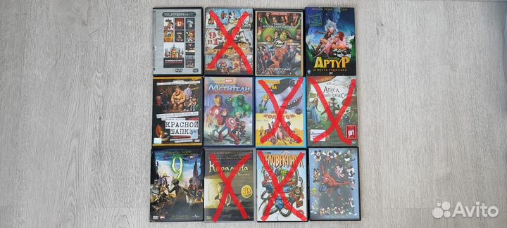 Dvd диски мультфильмы