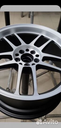 Racing Hart ср035 полированные с полками и Toyo R8