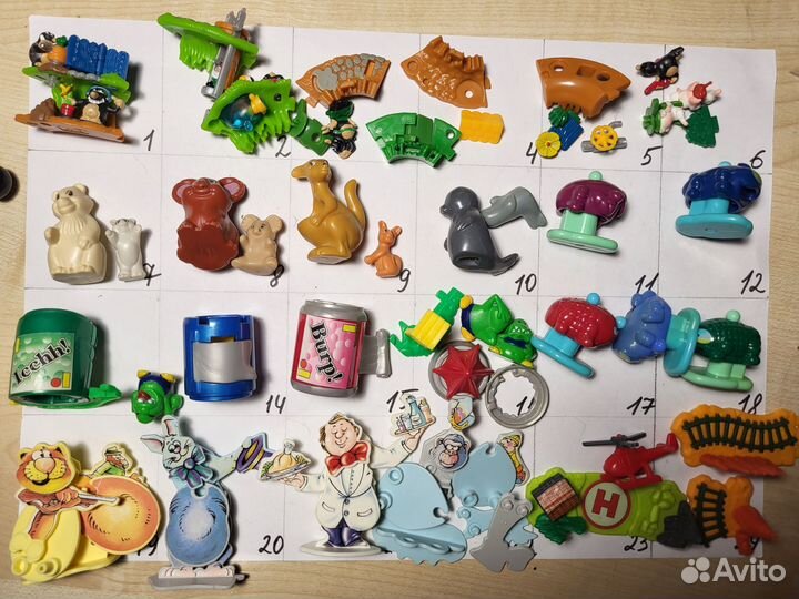 Киндер игрушки 8