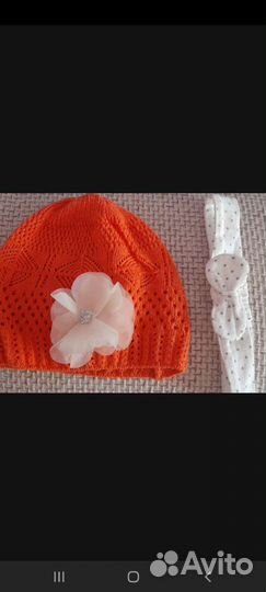 Шапочка /Повязка для девочки