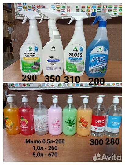 Бытовая химия grass