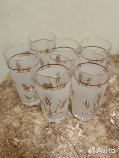 Бокалы vintage italian