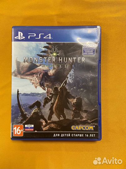PS4 Monster Hunter World б/у