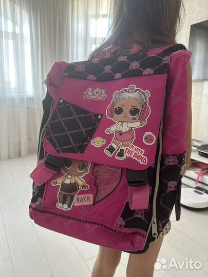 Рюкзак школьный для девочки lol