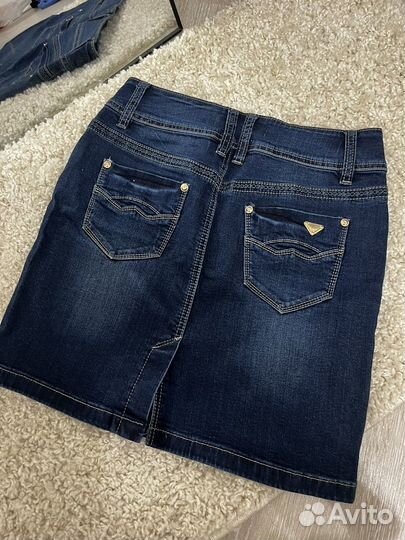 Джинсовая юбка