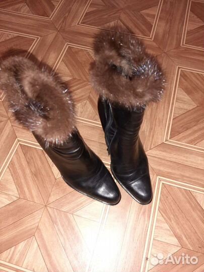 Ботильоны натуральная кожа