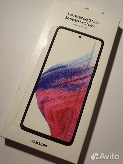 Стекло Samsung защитное для Galaxy A53 (оригинал)
