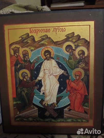 Икона на доске